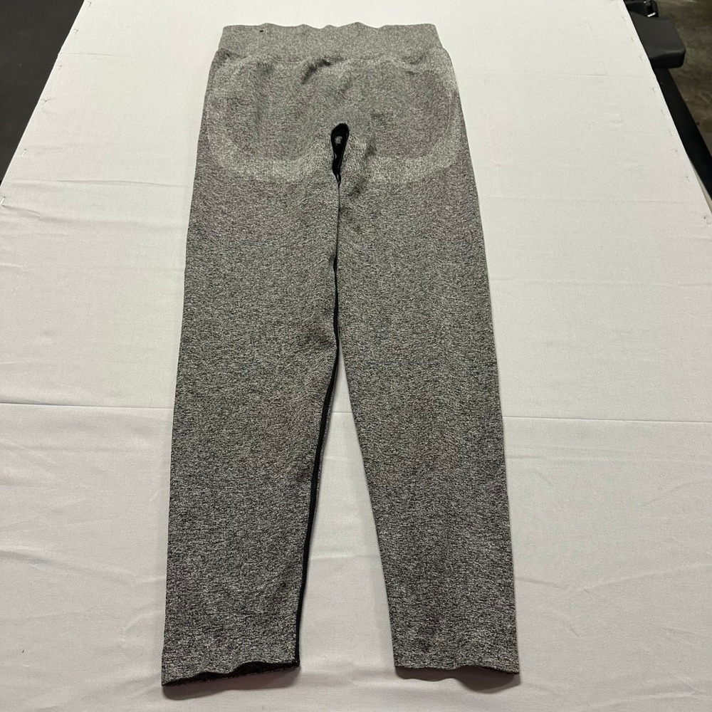 PINK Active Victorias Secret Gray Space Dye Seamless High Rise Leggings Large - Picture 6 of 6